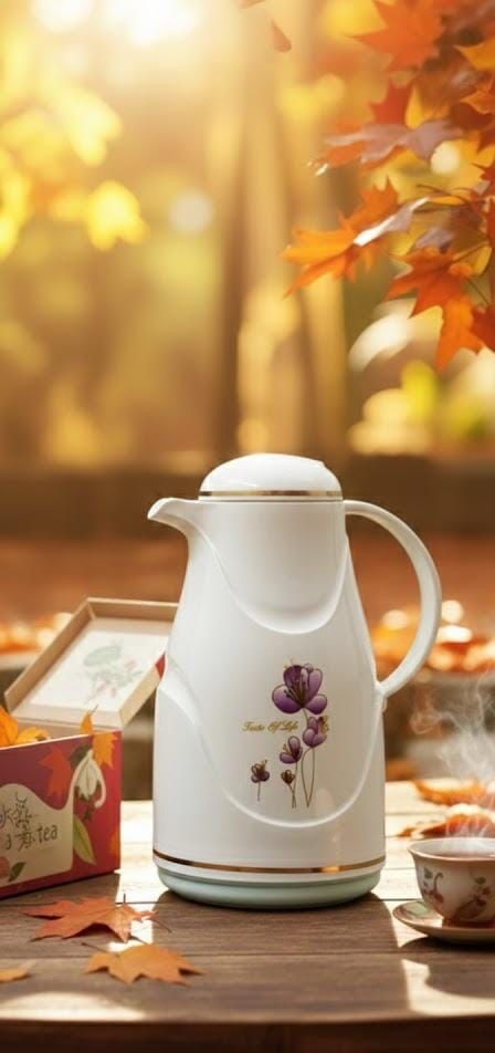 White Thermos Flask