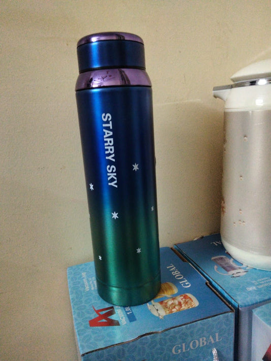 Travel bottle Stainless steel water bottle 1L / thermos bottle for cold water
